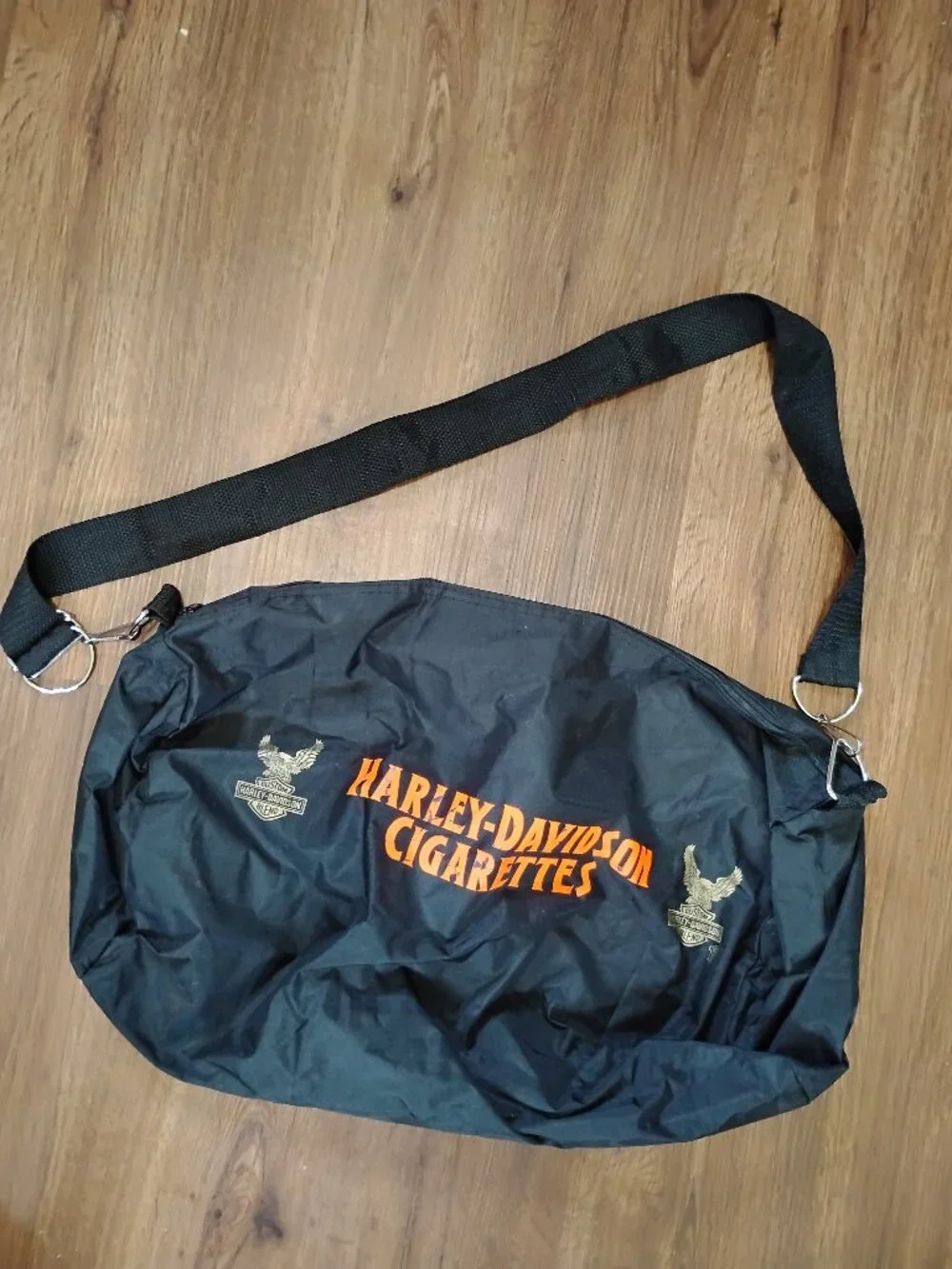 Deadstock Vintage Harley-Davidson Cigarettes Duffel Bag